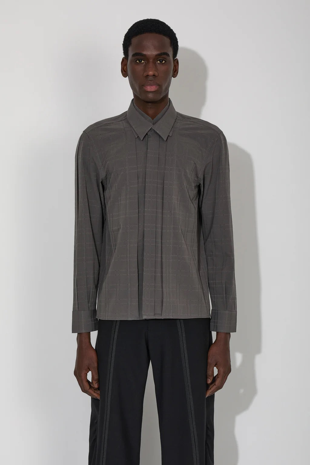 _J.L - A.L_ Charcoal Grey Palaeo Shirt