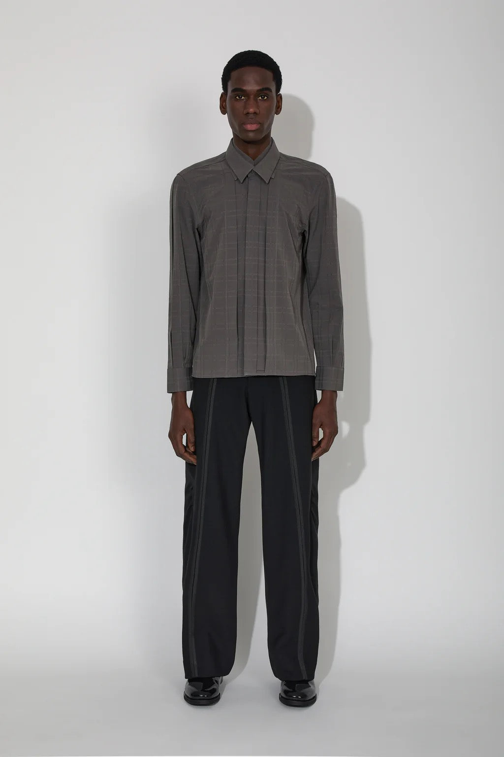 _J.L - A.L_ Charcoal Grey Palaeo Shirt