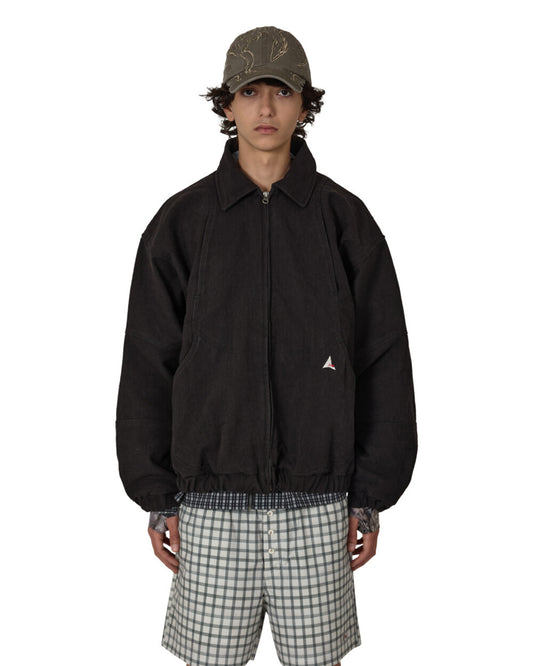 Washed Black Ash Canvas Jacket